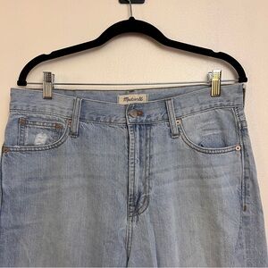 Madewell Light Blue “Perfect Vintage” Denim Straight Leg Jeans